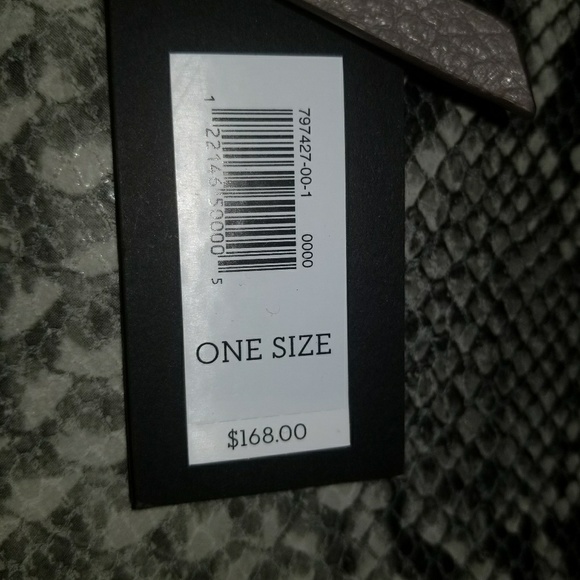 Banana Republic Snakeskin Design Leather Tote Bag - Picture 5 of 7